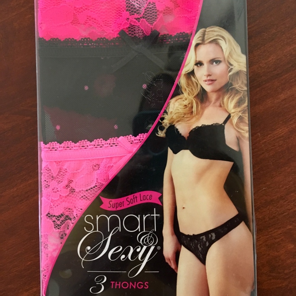 Thong Panties Set Of 3 Size M